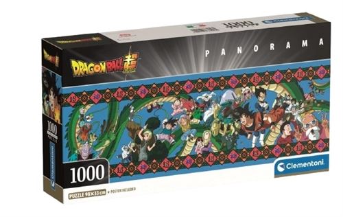 CLEMENTONI Compact 1000 pièces Panorama Dragon Ball Super - vue 5