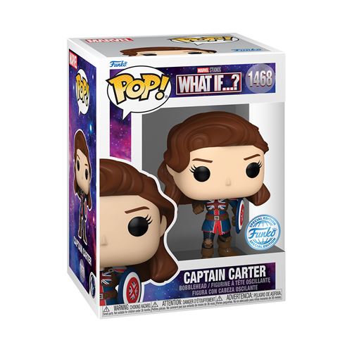 Funko Pop Captain Carter - vue 2