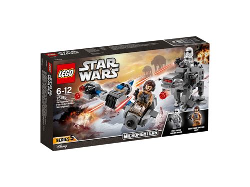 Lego® Star Wars™ 75195 Microfighter Ski Speeder™ Vs. Quadripode Du Premier Ordre™