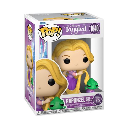 Raiponce Figurine POP! & Buddy Raiponce & Pascal 9 cm - vue 2
