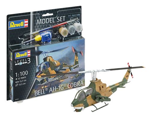 Maquette Revell Model Set Bell Ah-1G Cobra