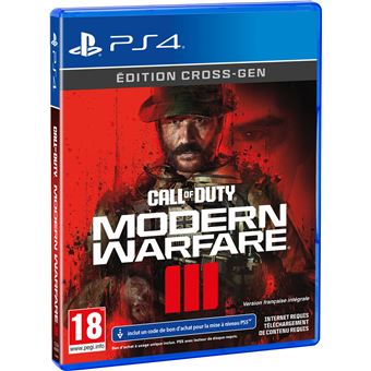 Call of Duty Modern Warfare III Edition Cross Gen PS4