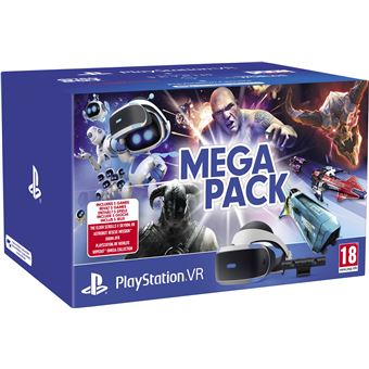 Mega Pack Sony PlayStation VR Camera jeux Casque Réalité