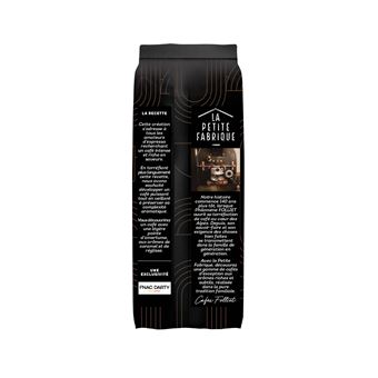 Café Bio en grain La petite fabrique Création Intense 250g Intensité 9