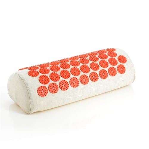Coussin d'acupression en coton et lin Voyages Immobiles Beige