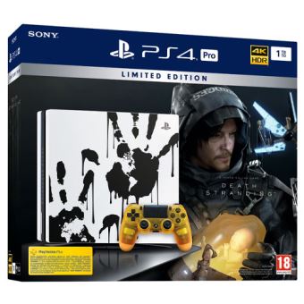 Sony PlayStation 4 Pro - Limited Edition Death Stranding Bundle - console de jeux - 4K - HDR - 1 To HDD - Death Stranding