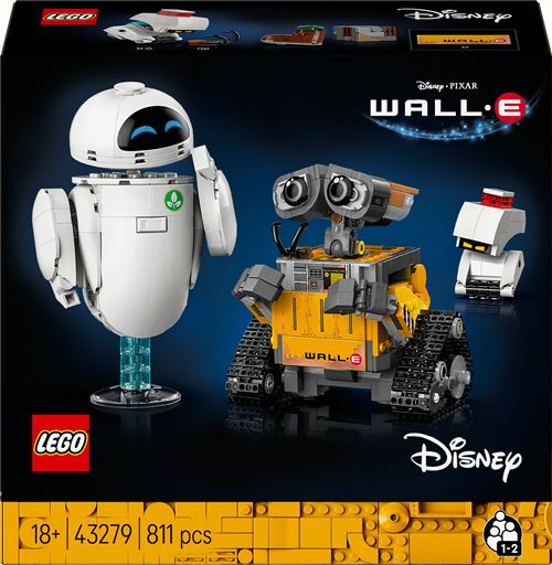 Lego Disney Lego® Disney Pixar 43279 Wall-E Et Eve
