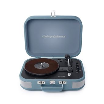 Platine vinyle Bluetooth Muse MT-201 BVB Collection Vintage Bleu