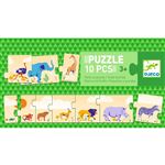 Djeco DJ08189 - Puzzle frise Petits et grands