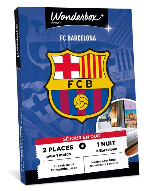 Coffret cadeau Tick’nBox Séjour Foot FC Barcelone