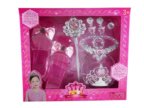 Set déguisement enfant Cesar Princesse rose