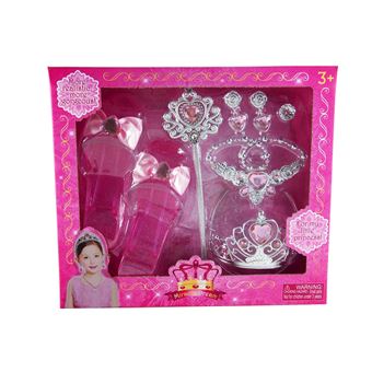 Set déguisement enfant Cesar Princesse rose