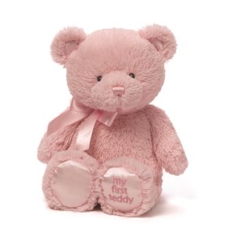 Peluche Gund Mon premier Ourson 25 cm Rose