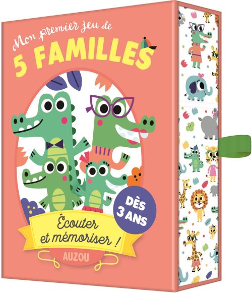 Jeu classique Auzou Premier Jeu de 5 Familles - Auzou