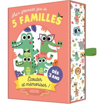 Premier Jeu de 5 Familles Auzou