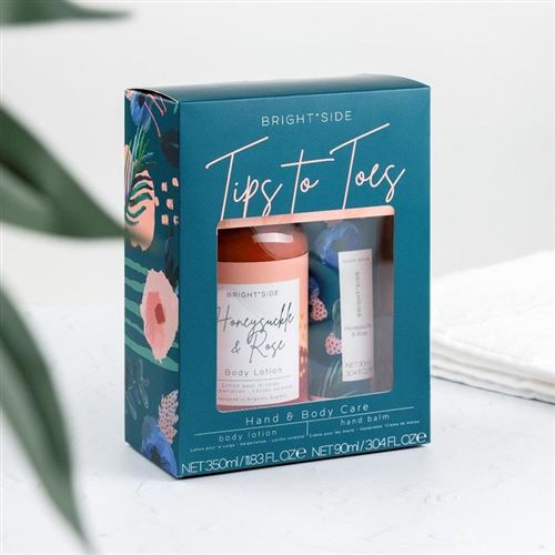 Pack Hydratation Brightside Chèvrefeuille et rose