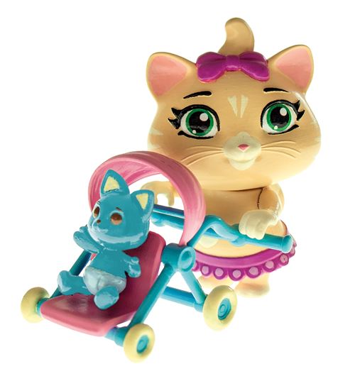 Figurine Smoby 44 Chats Pilou avec sa poussette