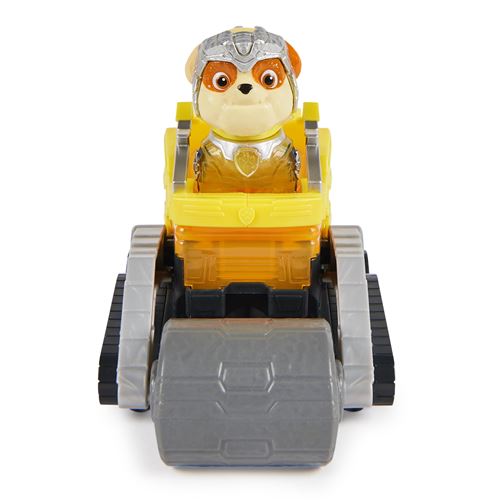 Vehicule + figurine ruben mighty pups charged up paw patrol, vehicules-garages