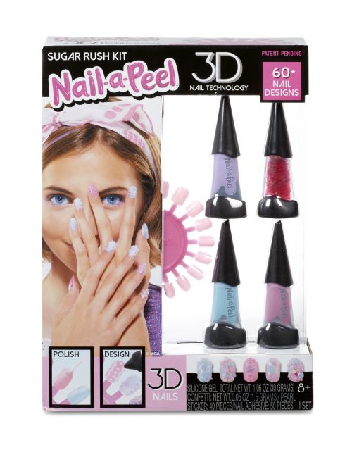 Jeu créatif Splash toys Nail a Peel Theme Kits Modèle aléatoire