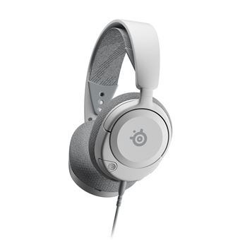 SteelSeries Arctis Nova 1P - Micro-casque - circum-aural - filaire - jack 3,5mm - blanc - pour Nintendo Switch; Sony PlayStation 4, Sony PlayStation 5