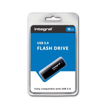 0€64 sur Clé USB 3.0 Integral 16 Go Noire - Clé USB - Achat & prix