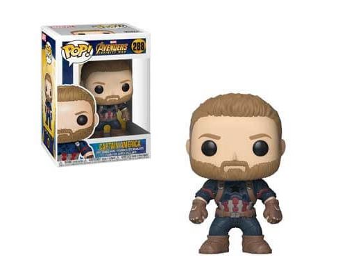 Figurine Funko Pop Marvel Avengers Infinity War Captain America État correct - Funko reconditionné disponible sur Fnac