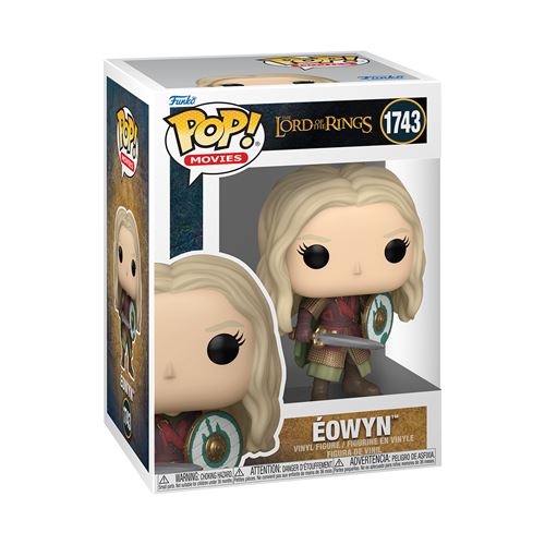 Figurine Funko Pop! Movies: LOTR Battle Eowyn wChase - vue 2