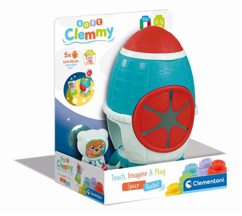 Clmt Cubes Clementoni Fusée Sensorielle Clemmy