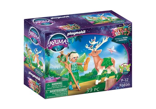 Playmobil Ayuma 70806 Forest Fairy Avec Animal Préféré
