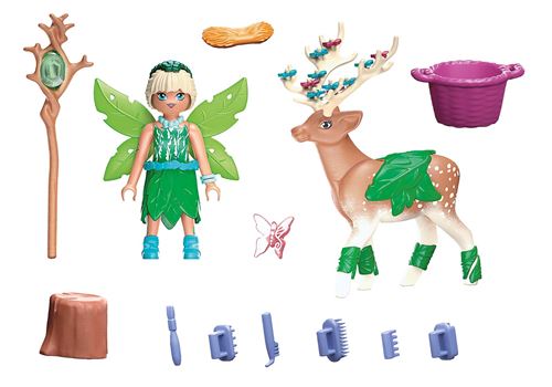 Crystal fairy avec licorne - Ayuma - 70809 PLAYMOBIL : la boîte à