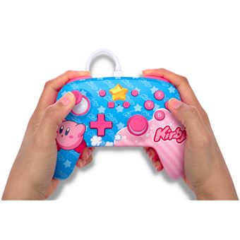 Manette filaire pour Nintendo Switch PowerA Kirby