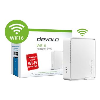 Répéteur Wifi 6 Devolo 5400 Blanc - Fnac.ch - Accessoire réseau