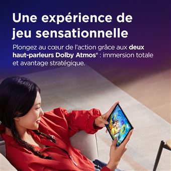 Lenovo Legion Tab ZAEF - Tablette - Android 14 ou versions plus récentes - 256 Go UFS card - 8.8" LTPS (2560 x 1600) - hôte USB - gris eclipse