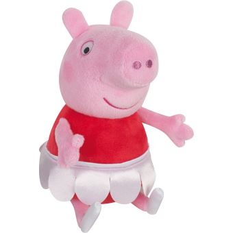 Peppa Pig bean bag 17 cm 3 modèles assortis Danseuse Pirate Ciré