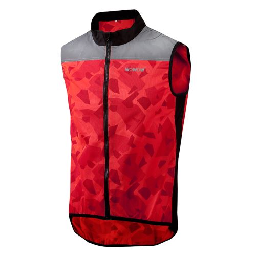 Gilet Wowow Raceviz Rysy fluorescent Rouge Taille S