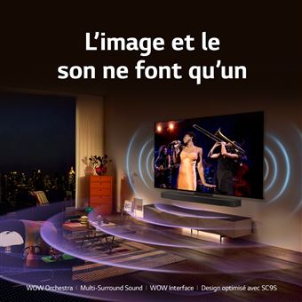 28% sur TV OLED Evo LG OLED55C3 139 cm 4K UHD Smart TV 2023 Noir et Argent  - OLED TV - Achat & prix