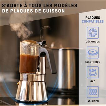 10€ sur Théière avec infuseur VeoHome - Capacité 0,5 litre