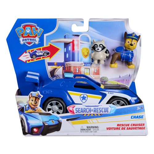 Véhicule + Figurine Paw Patrol Search & Rescue Chase Pat'patrouille - vue 2