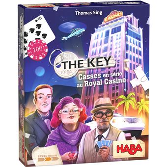 Jeu d'enquête Haba The Key Casses en série au Royal Casino