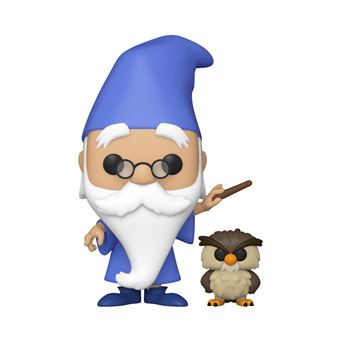 Figurine Funko Pop & Buddy The Sword in the Stone Merlin with Archimedes