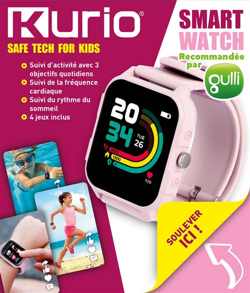 Montre connectée Kurio Gulli Rose