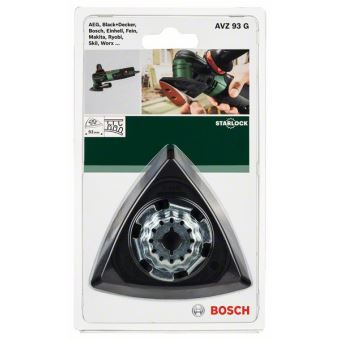 Plateau de ponçage Bosch Starlock AVZ 93 G 2609256956 Noir - Accessoires  ponceuse - Achat & prix