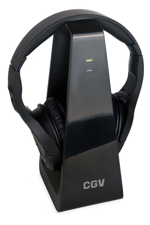 Draadloze headset CGV Hel Prelude 2 TV en HiFi Zwart