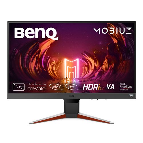 Ecran PC Gaming BenQ Mobiuz EX240N 24" Full HD 165 Hz Gris foncé