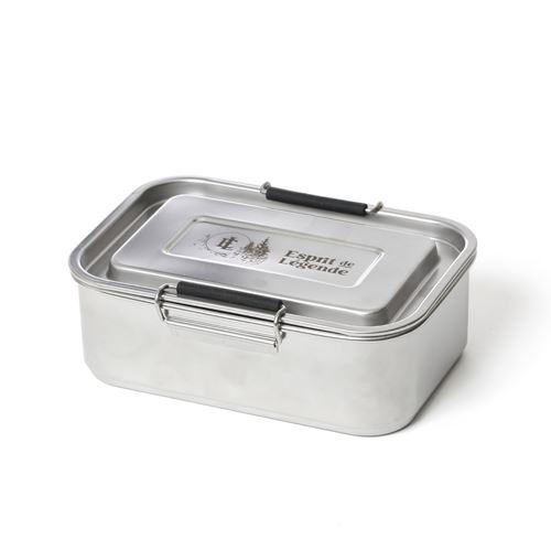 Bento en acier inoxydable Esprit de Légende Argent