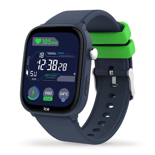 Montre connectée Ice-Watch Ice Smart Junior 3.0 Find My Bluetooth Bleu avec bracelet Bleu - Ice Watch