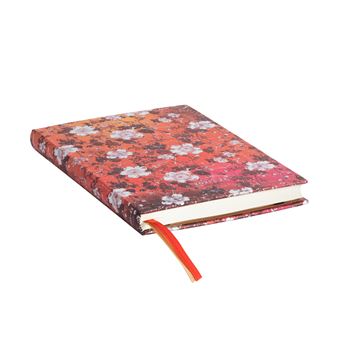 Agenda scolaire 2021 2022 Paperblanks Katagami Sakura Rose