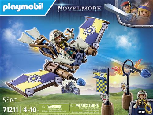 Playmobil Novelmore 71211 Planeur De Dario