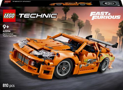 LEGO Technic Fast and Furious Toyota Supra MK4 42204 - vue 9