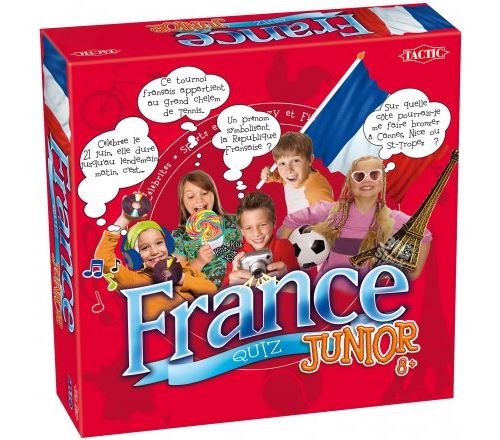 Jeu de sociéte France Quiz Junior Tactic